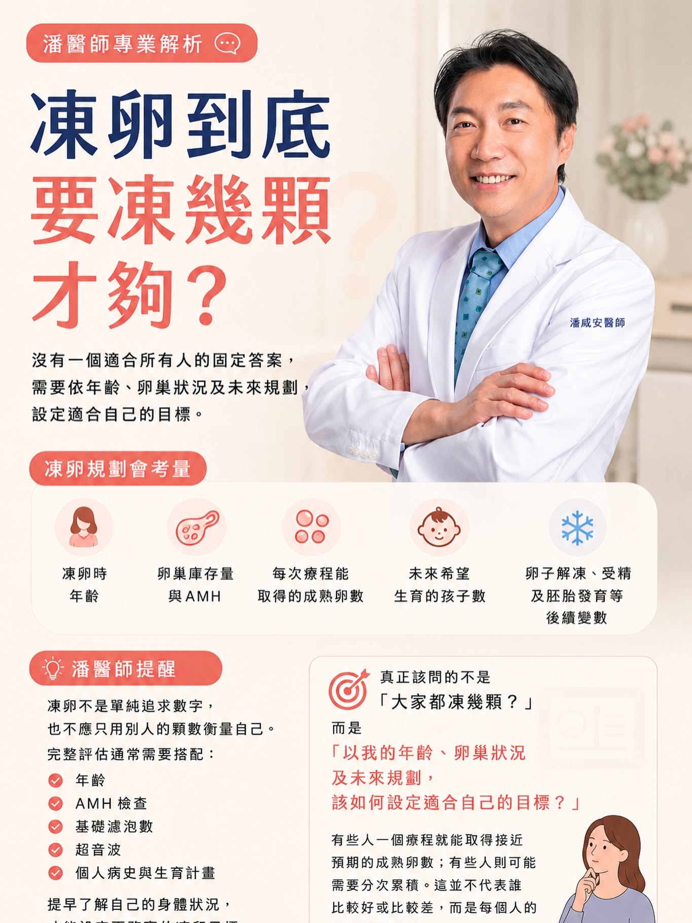 凍卵到底要凍幾顆才夠？