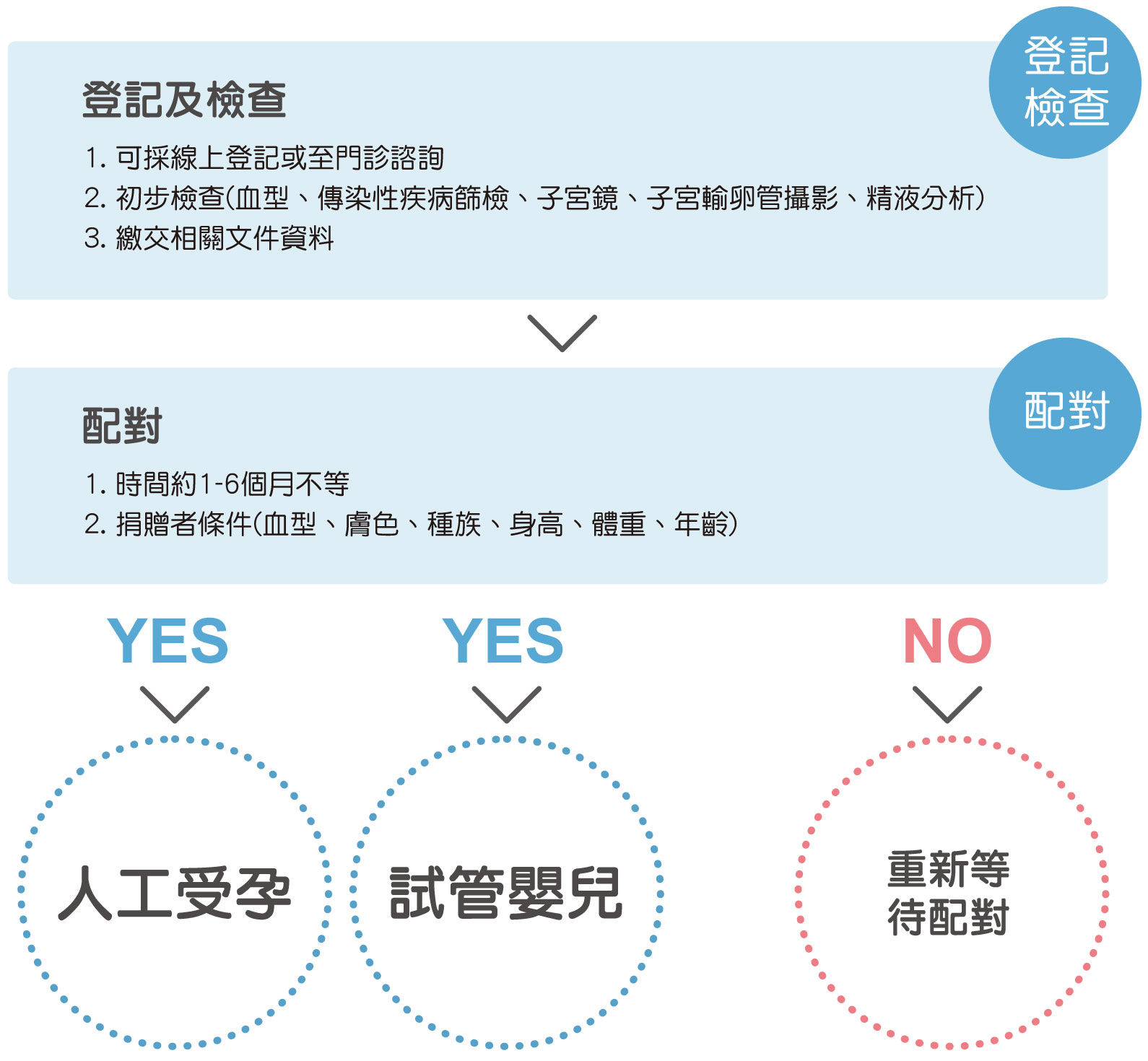 受贈精子流程-安安試管嬰兒中心,不孕症,試管嬰兒,人工受孕,冷凍卵子